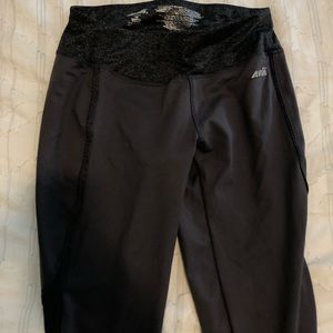 Purple/grey yoga pants